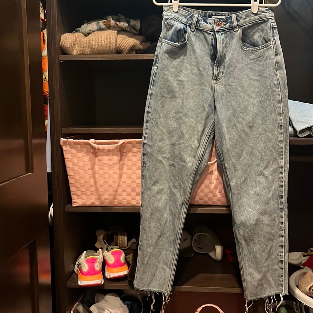 Zara straight leg jeans